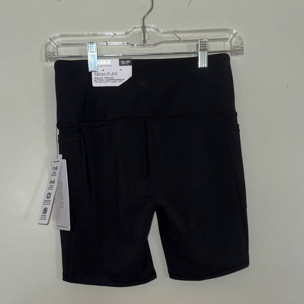 Women's Black Bike Shorts Size Small Athletic Shorts